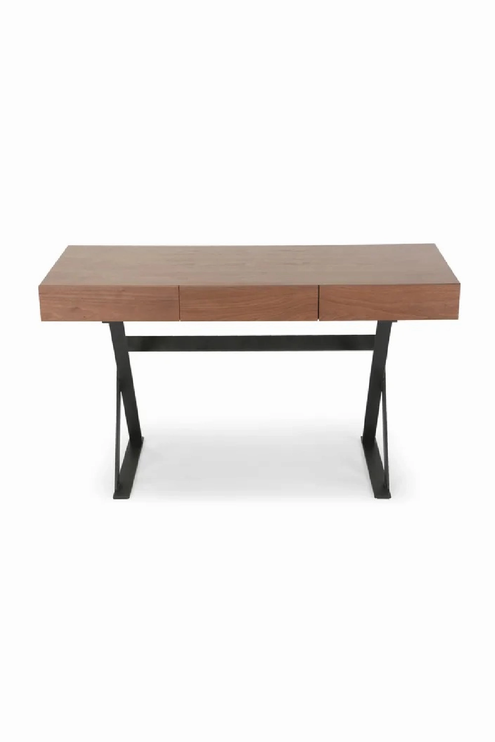 Grained Wood 3-Drawer Desk | NV Gallery Tuxedo