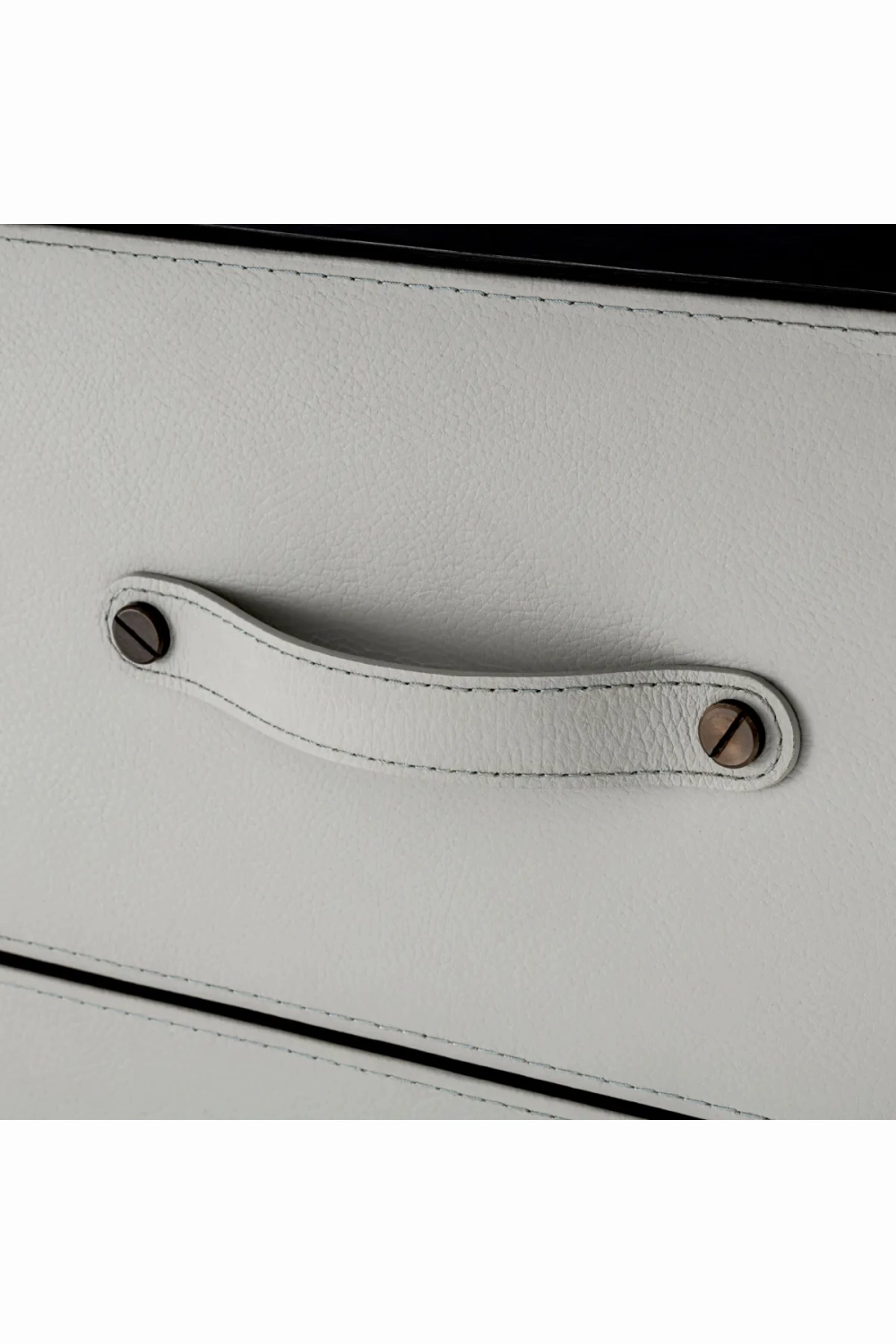 Gray Leather Rotating Desk | Eichholtz Numana