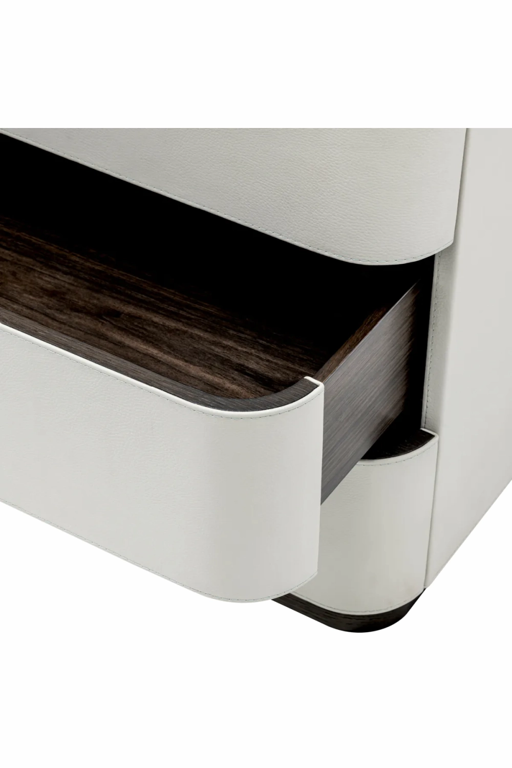 Gray Leather Rotating Desk | Eichholtz Numana
