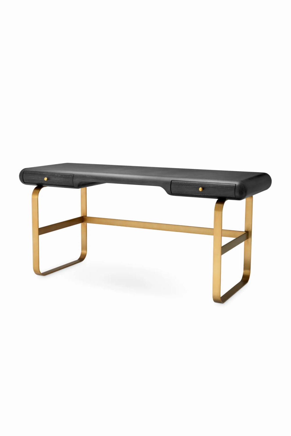 Gray Oak 2-Drawer Desk | Eichholtz Nathaniel