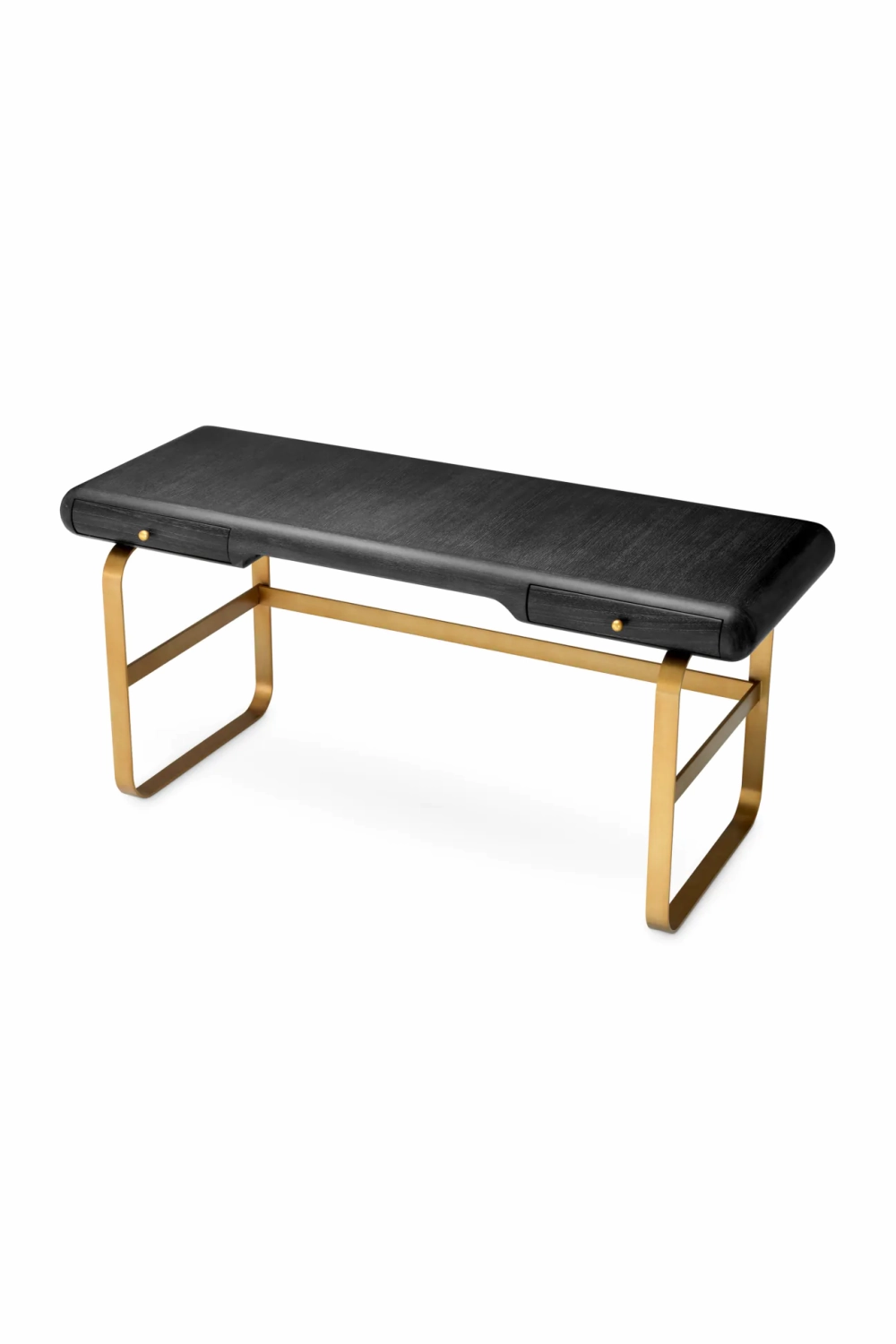 Gray Oak 2-Drawer Desk | Eichholtz Nathaniel