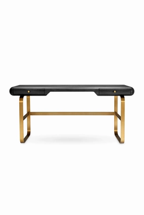 Gray Oak 2-Drawer Desk | Eichholtz Nathaniel desk,home desk,workstation