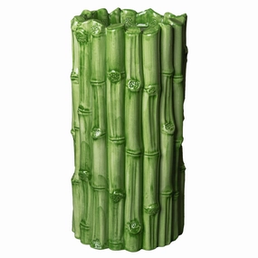 Green Bamboo All Around Vase vase,flower vase,home decoration