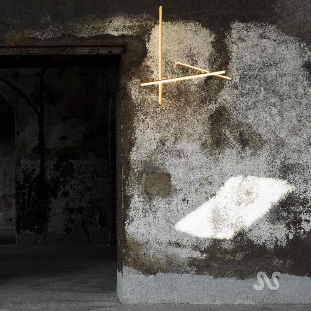 Gridline Linear Chandelier