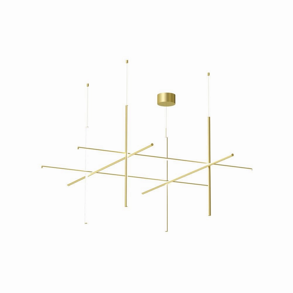Gridline Linear Chandelier