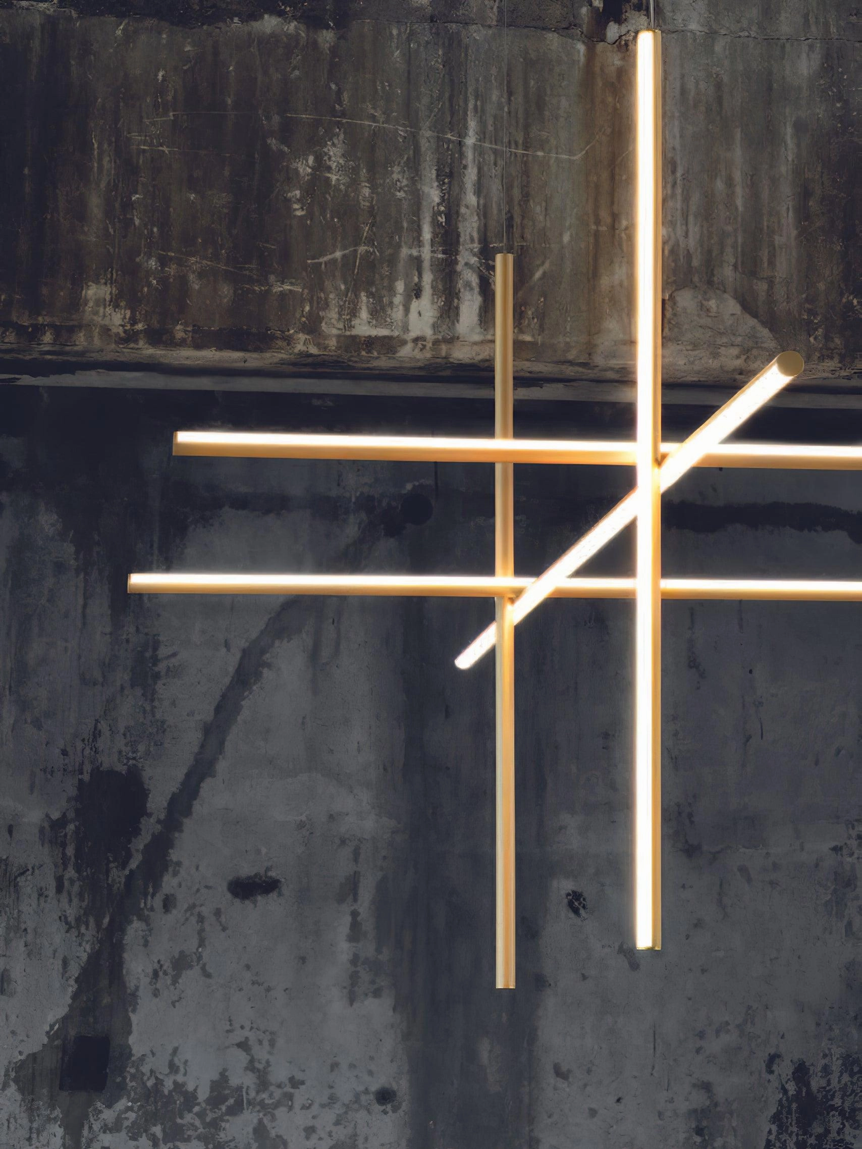 Gridline Linear Chandelier