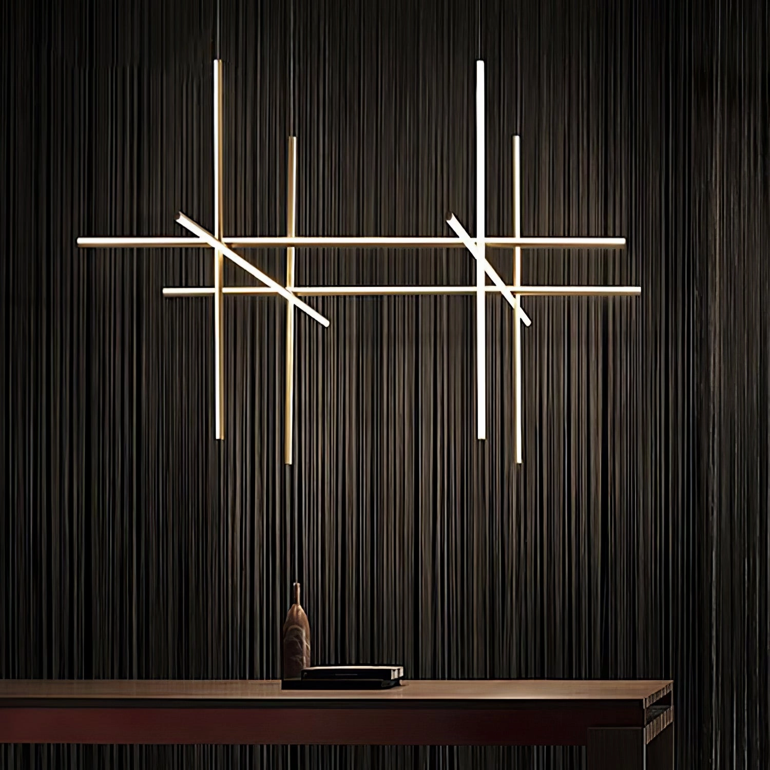 Gridline Linear Chandelier