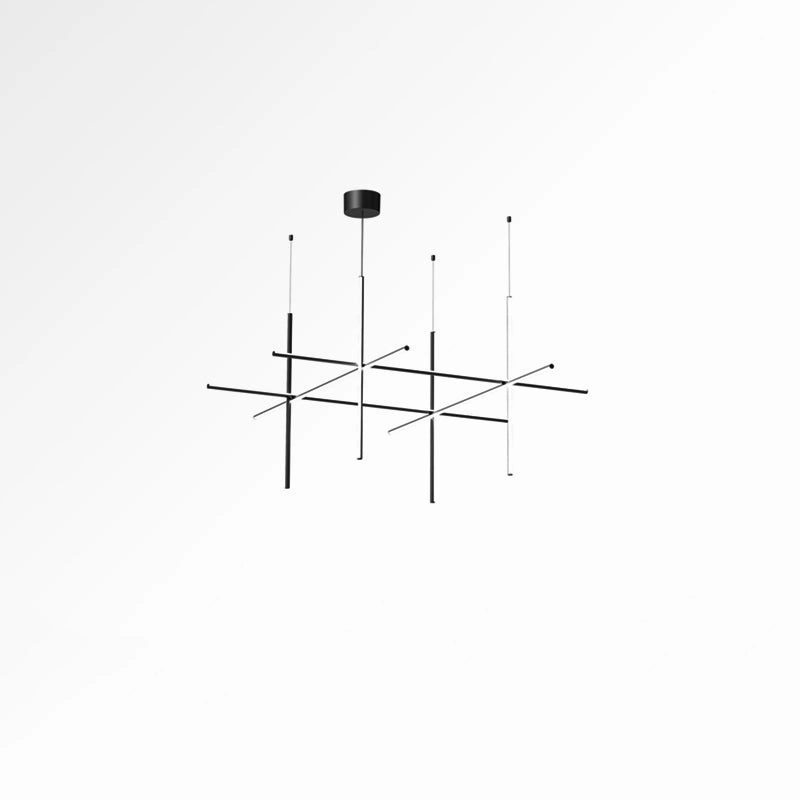 Gridline Linear Chandelier