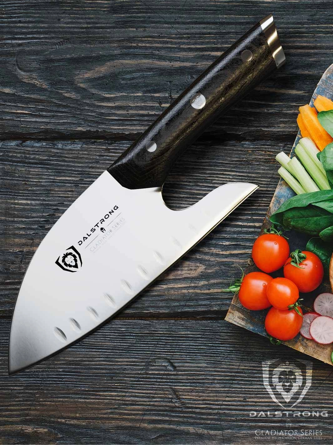 Guardian Chef's Knife 8" - Ergonomic | Gladiator Series | NSF Certified | Dalstrong 