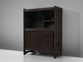 Guillerme & Chambron Buffet in Stained Oak storage cabinet,organizer,furniture storage