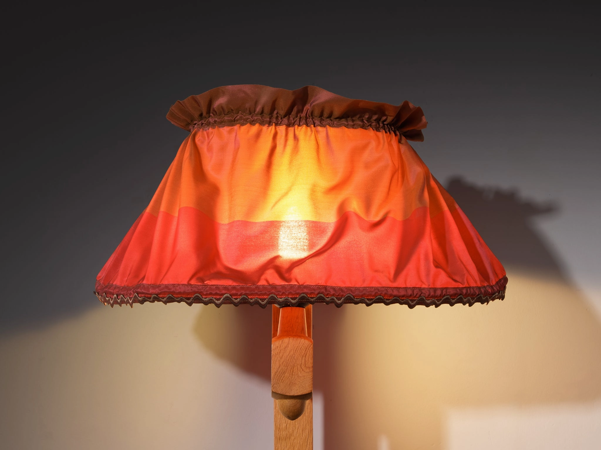 Guillerme & Chambron for Votre Maison Bar with Lamp in Oak