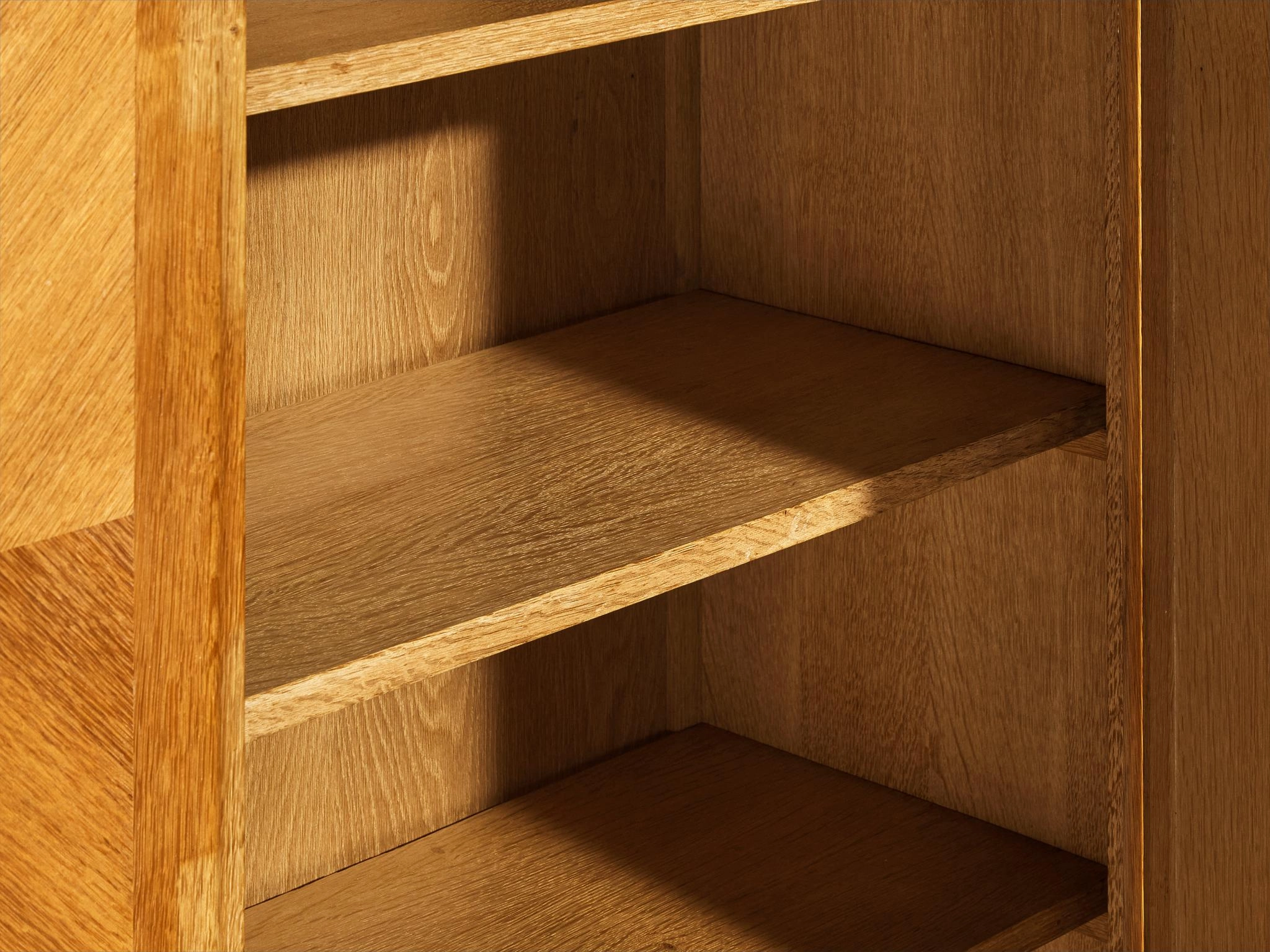 Guillerme & Chambron Highboard in Oak with Ceramic Handles