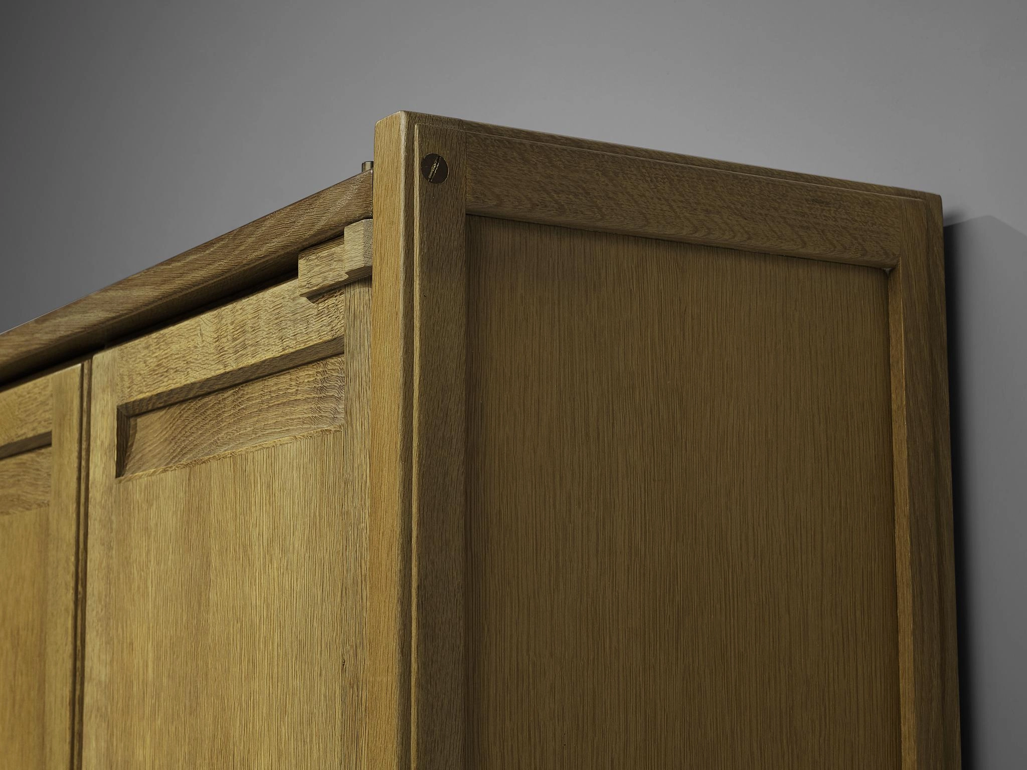 Guillerme & Chambron Highboard in Stained Oak