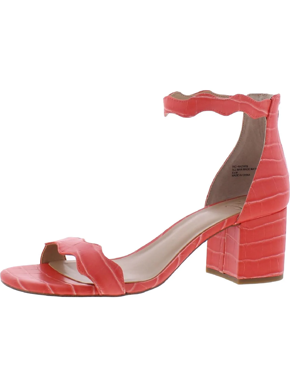 Hadwin Womens Leather Block Heel Heels ecco Shoes