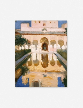 Hall of the Ambassadors, Alhambra, Granada' Wall Art by Joaquin Sorolla y Bastida wall art,canvas print,home wall decor