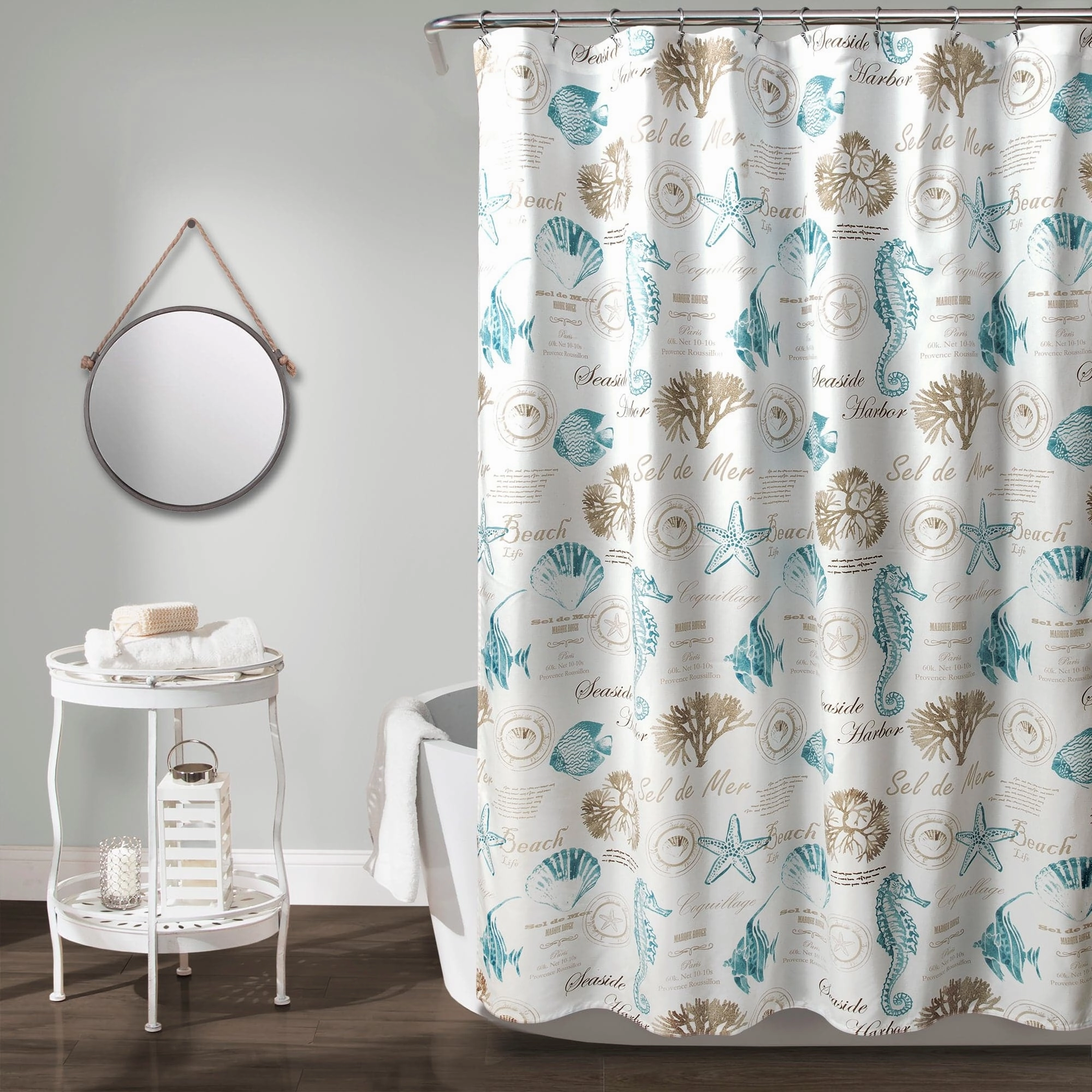 Harbor Life Shower Curtain shower curtain,bath curtain,bathroom decor