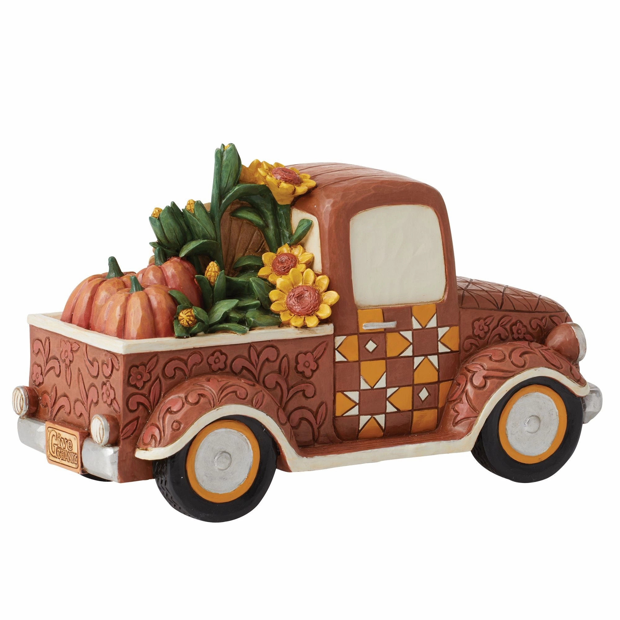 Harvest Pickup Truck Figurine