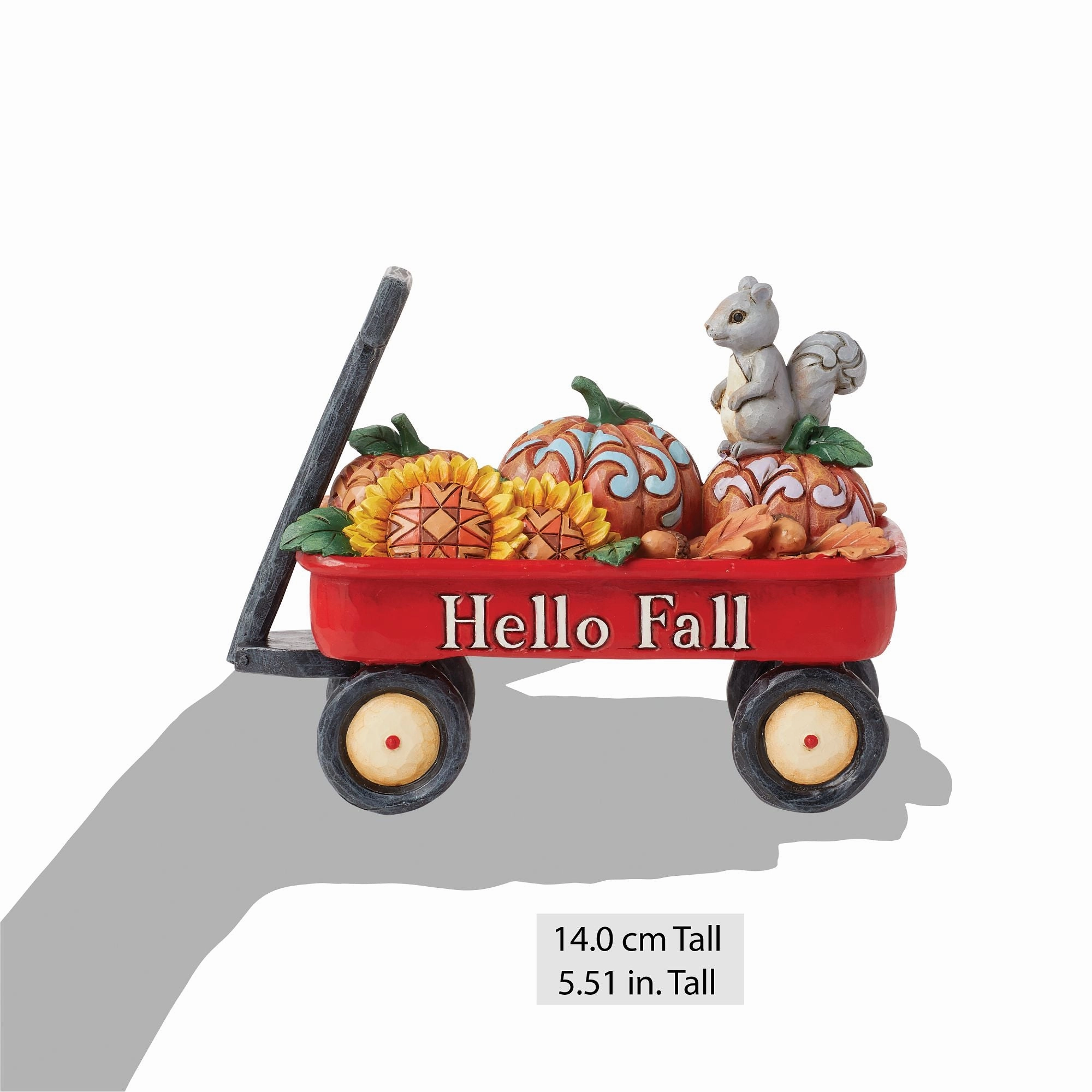 Harvest Wagon with Pumpkins