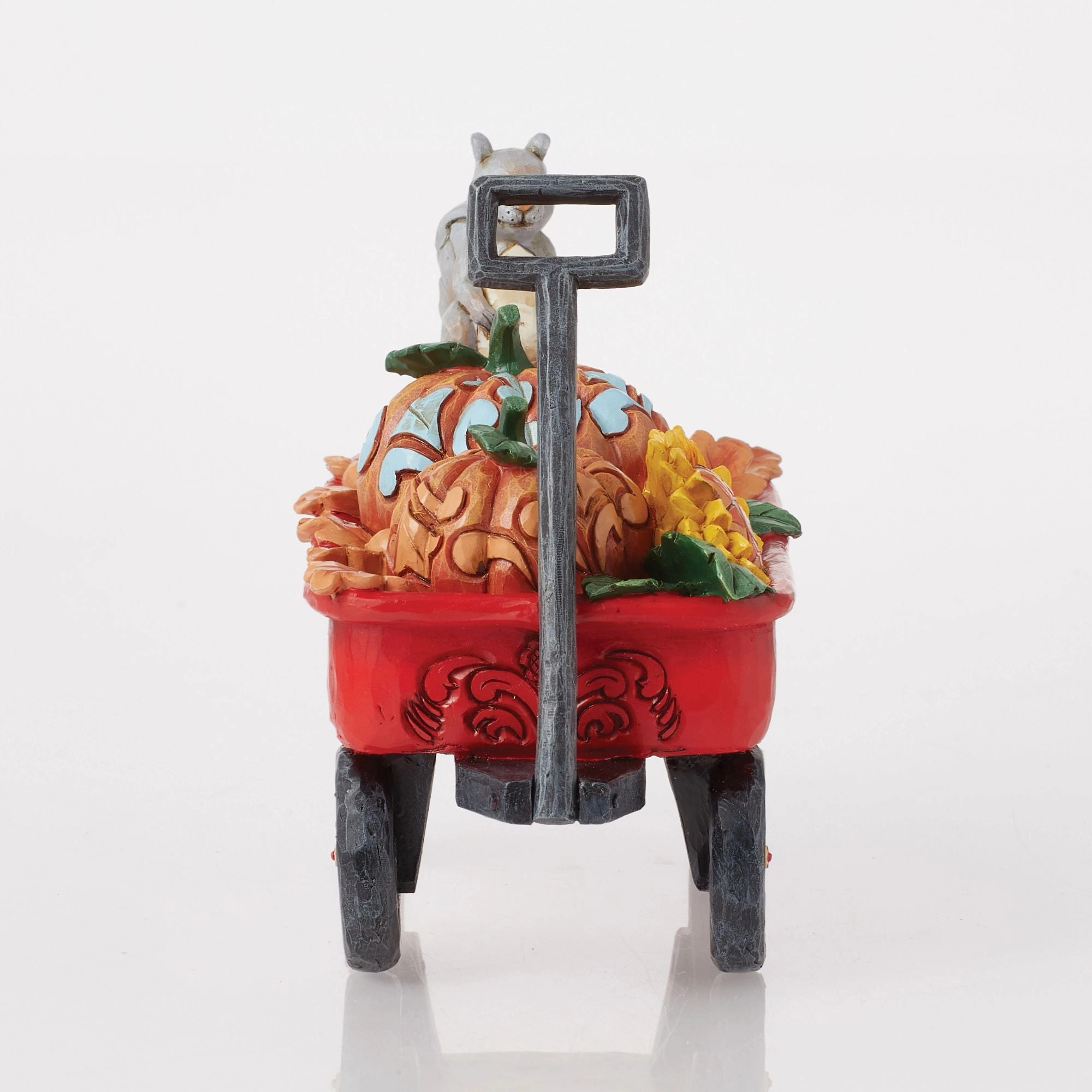Harvest Wagon with Pumpkins