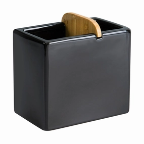 Haven Toothbrush Holder Black - Toothbrush Holder toothbrush holder,bathroom cup,bathroom organizer