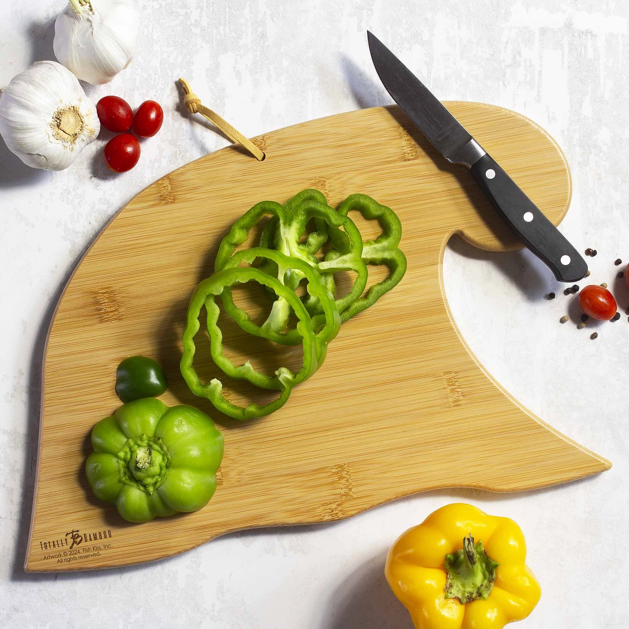 Hawaiian Islands Cutting Board with Artwork by Fish Kiss
