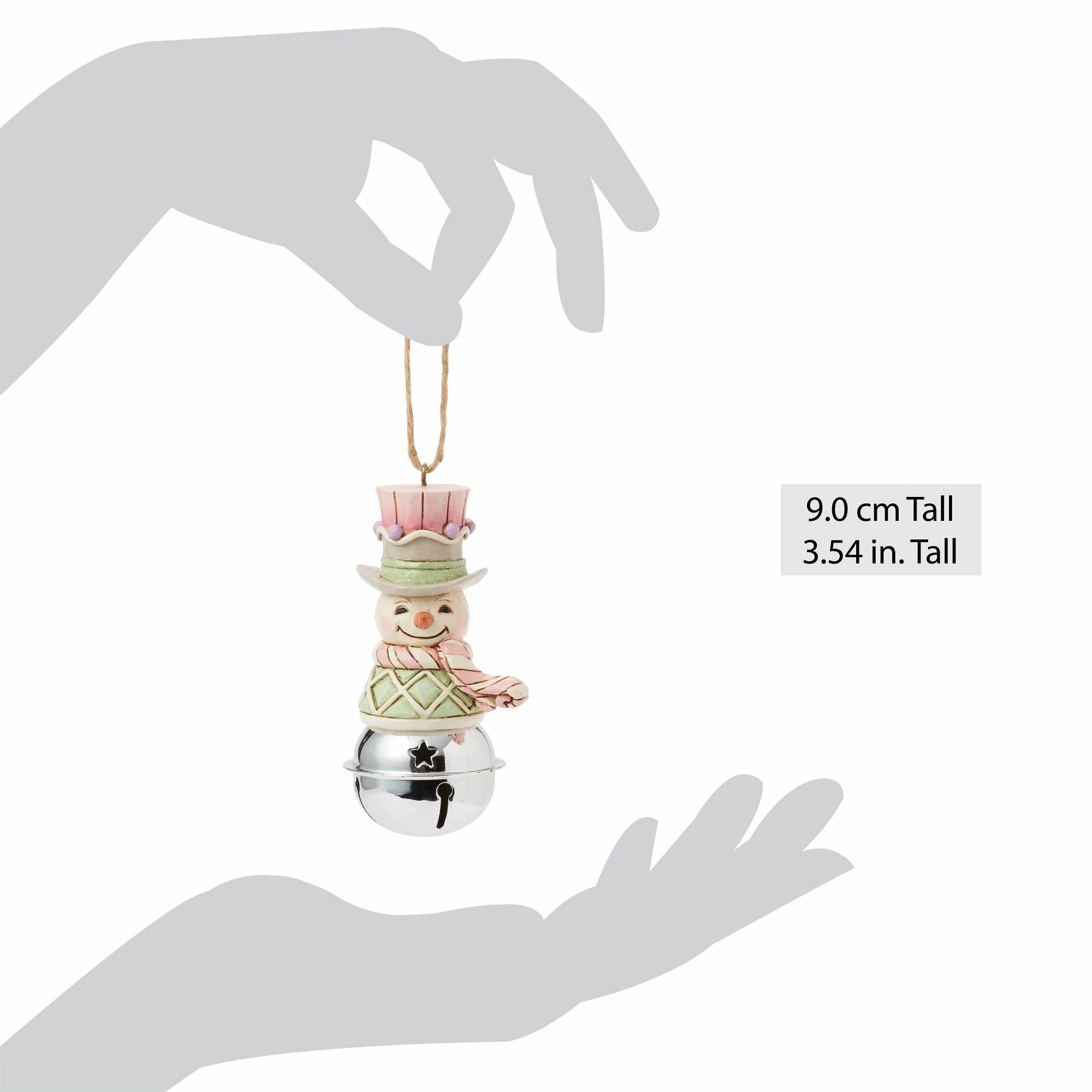 Heartwood Sweets Snowman Bell