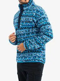 Helvetia Half Snap Fleece - Bright Indigo 8 Columbia Clothing
