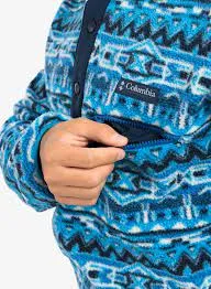 Helvetia Half Snap Fleece - Bright Indigo 8 Columbia Clothing