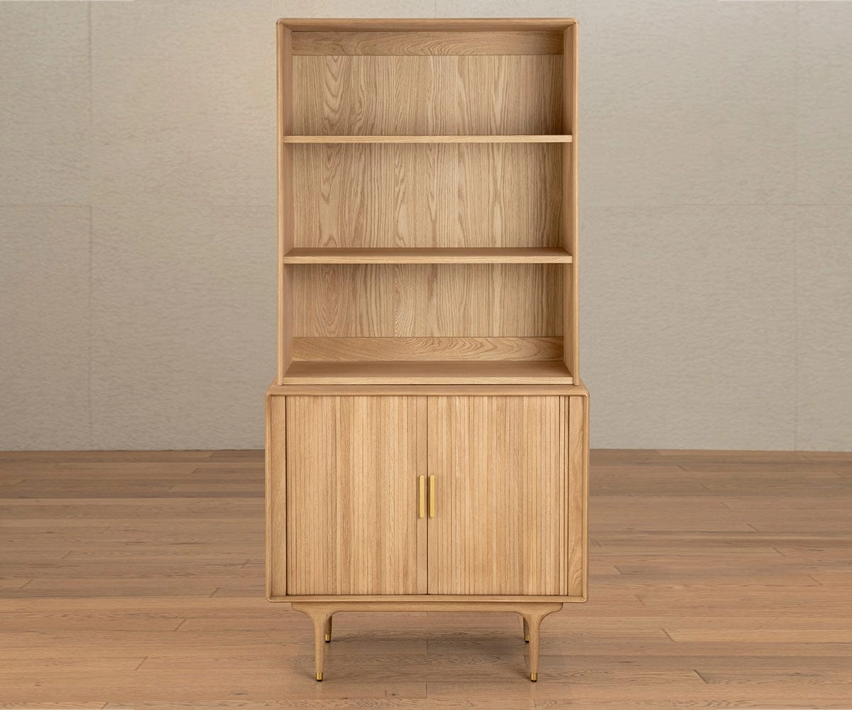 Hendrick High Cabinet II - White Oak