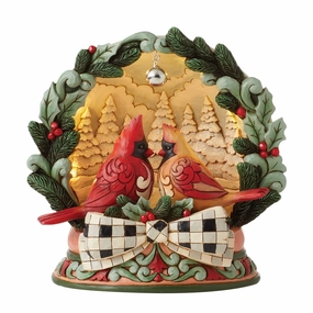 HG Cardinals LED Diorama figurines,decorative figurines,home accents