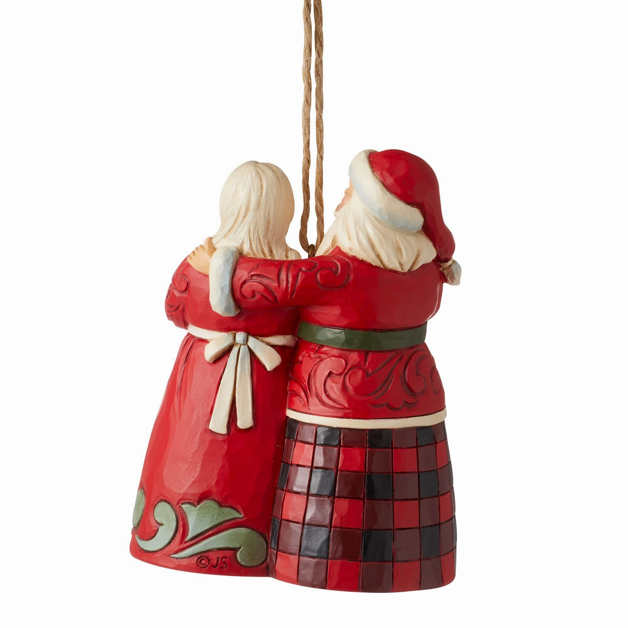 HG Santa & Mrs. Claus Ornament