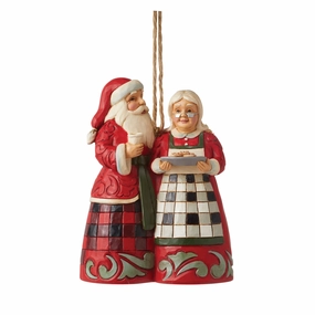 HG Santa & Mrs. Claus Ornament figurines,decorative figurines,home accents