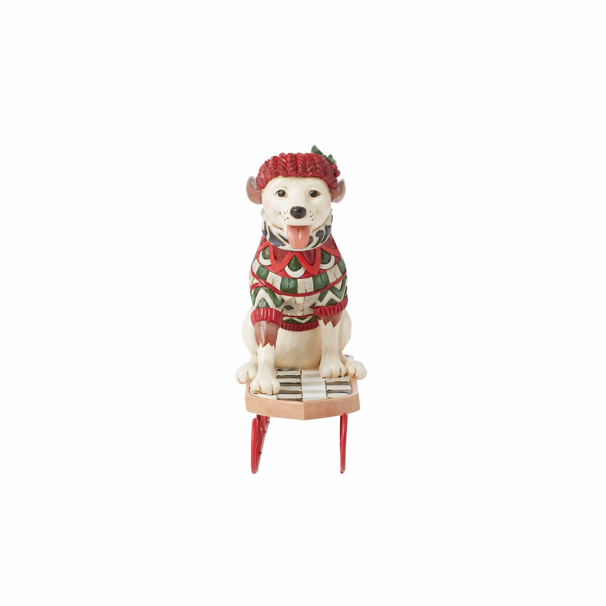 Highland Glen Dog on Sled Fig