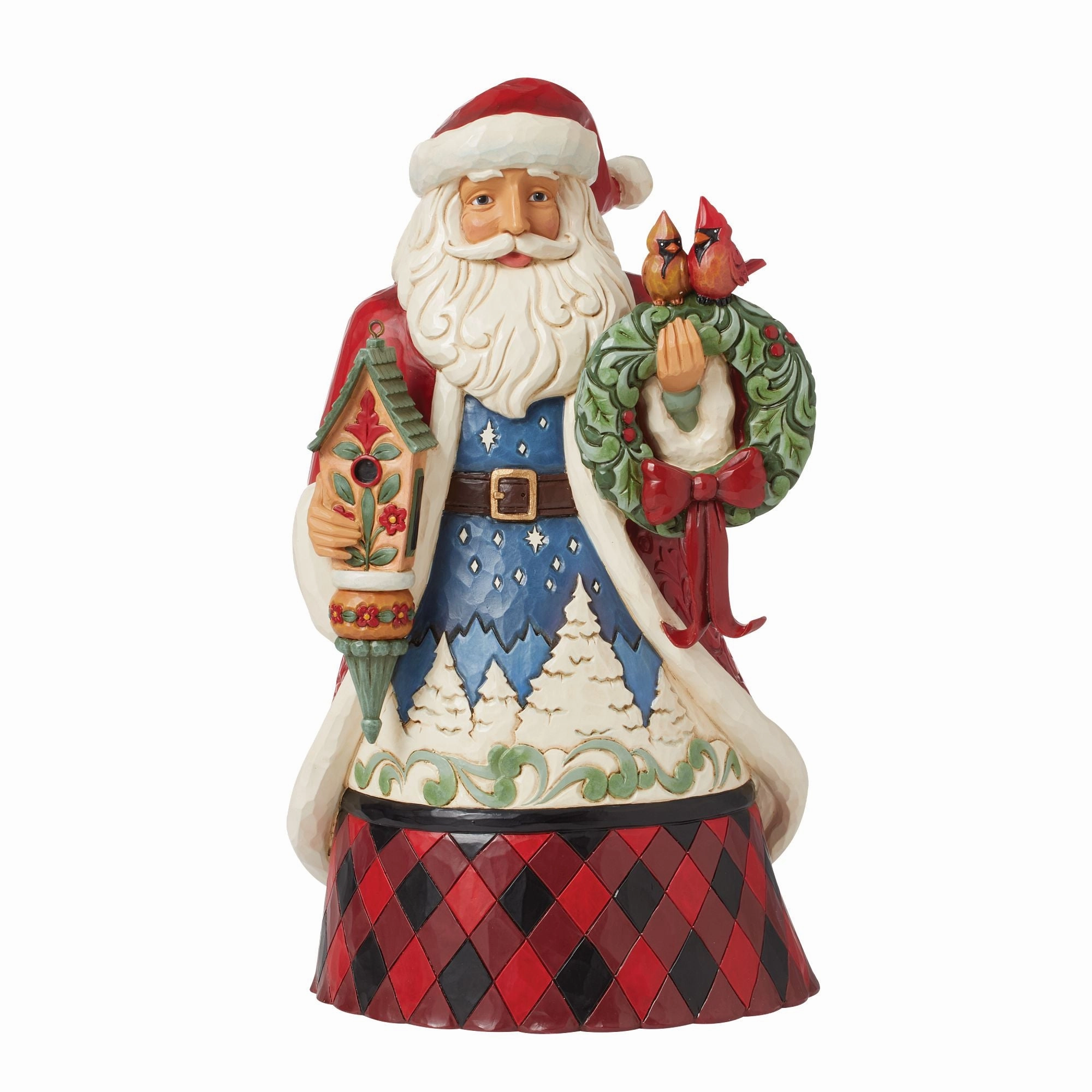 Highland Glen Santa Bird Fig figurines,decorative figurines,home accents