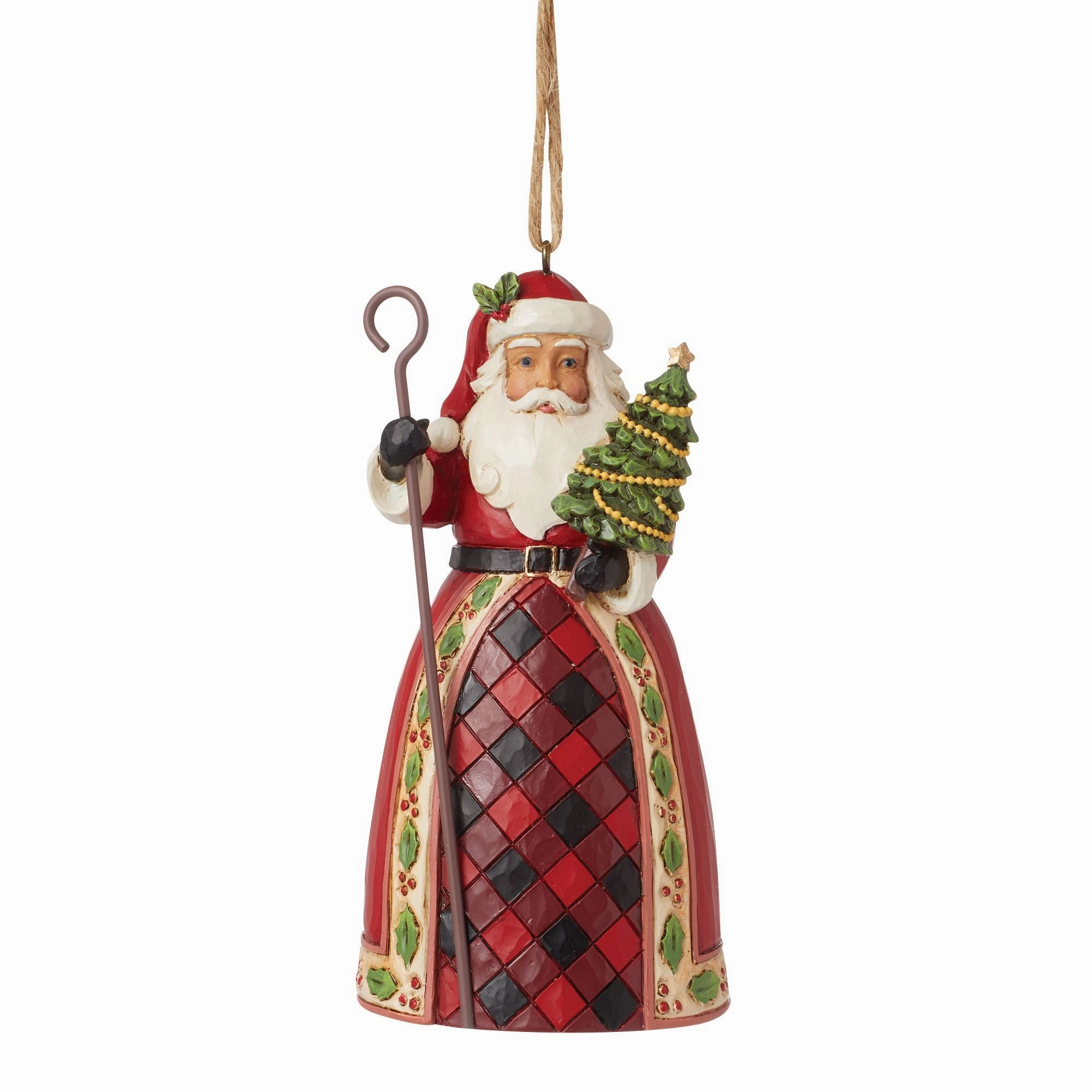 Highland Glen Santa Staff Orn figurines,decorative figurines,home accents