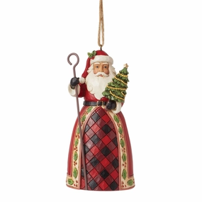 Highland Glen Santa Staff Orn figurines,decorative figurines,home accents