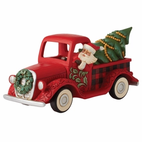Highland Glen Santa Truck Fig figurines,decorative figurines,home accents