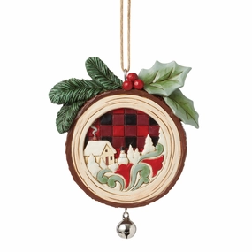 Highland Glen Wood Ornament figurines,decorative figurines,home accents