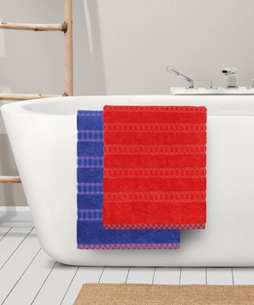 His & Her 2 PC Towel Set, 100% Cotton, 500 GSM, Durable, Super Soft, Tom & Jerry bath towels,soft towels,bathroom textiles