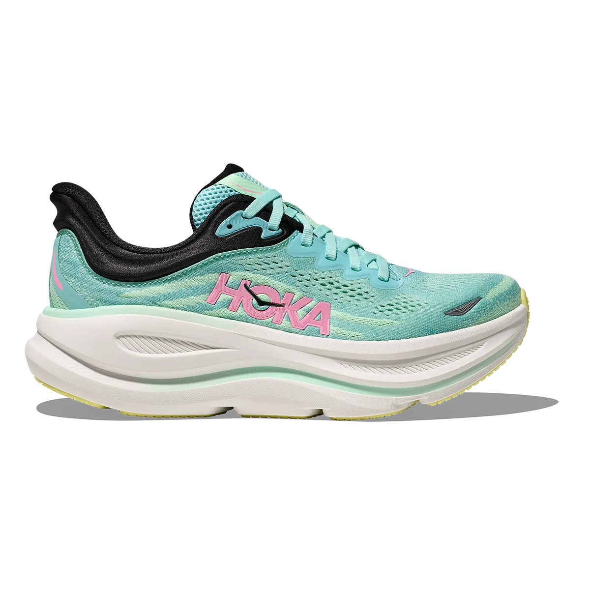 Hoka Bondi 9 Blue Spark - Mint Fluorite