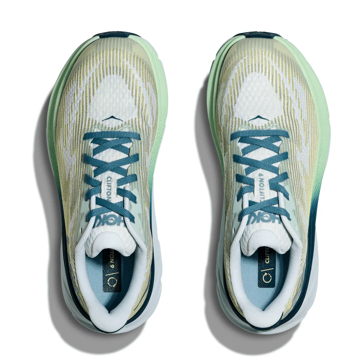 Hoka One One Kid's (Grade School) Clifton 9 Droplet/Blue Twilight Hoka One One Shoes