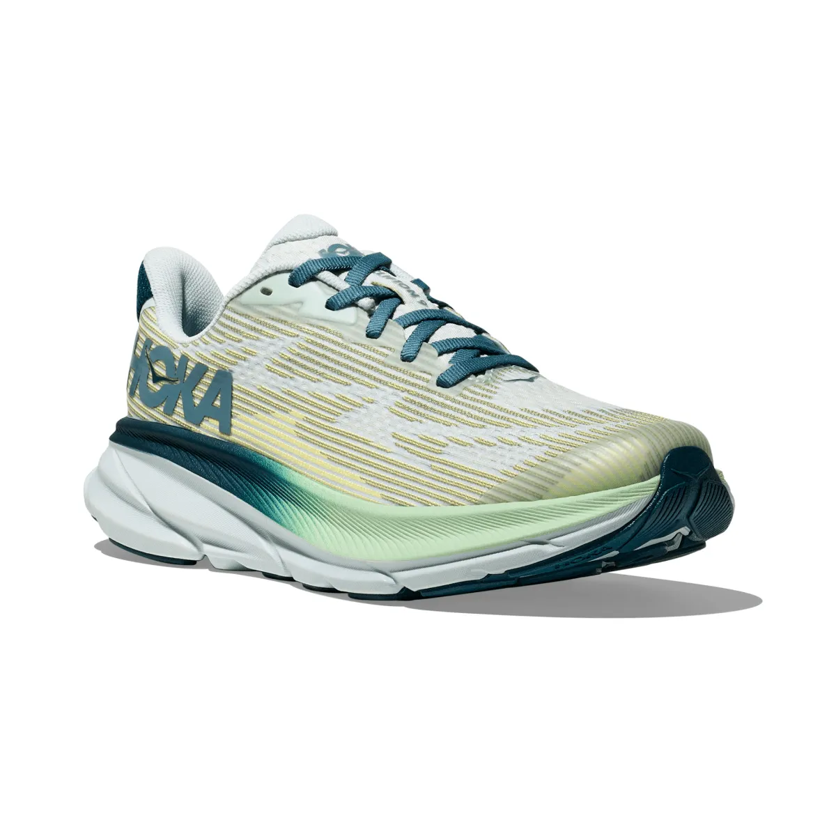 Hoka One One Kid's (Grade School) Clifton 9 Droplet/Blue Twilight Hoka One One Shoes