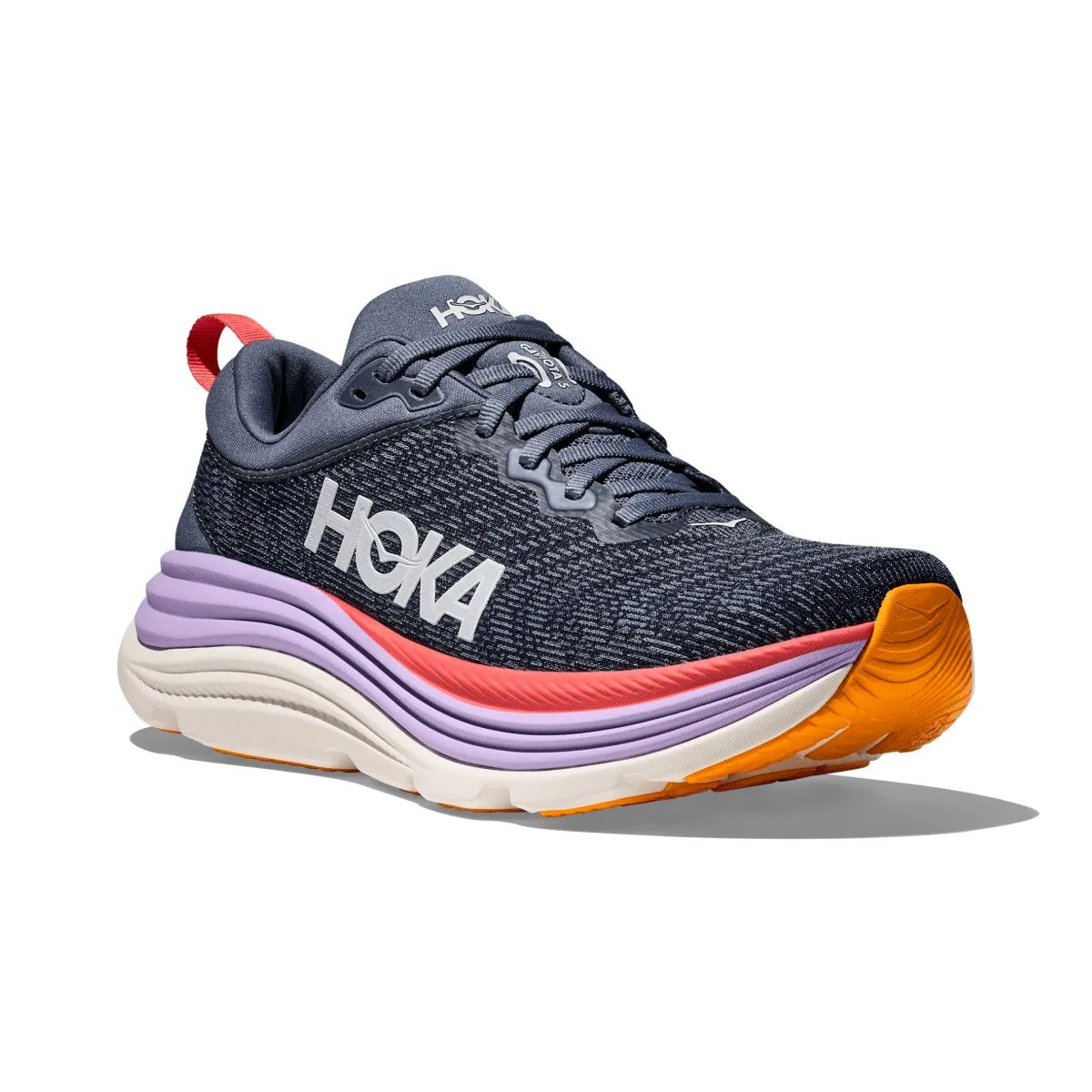 Hoka One One Women's Gaviota 5 Anchor/Grapefruit