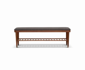 Holfred Bench With Shelf dining table,kitchen table,dining room furniture