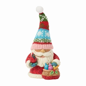 Holiday Gnome Knit Hat Fig figurines,decorative figurines,home accents