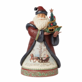 Holiday Manor Santa Sled Fig figurines,decorative figurines,home accents