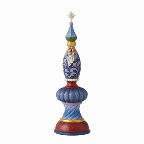 Holy Family Nativity Finial figurines,decorative figurines,home accents