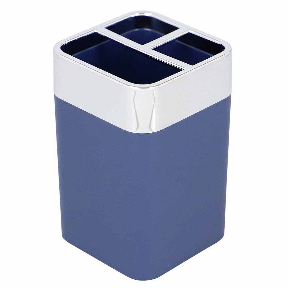 Home Basics Skylar ABS Plastic Toothbrush Holder toothbrush holder,bathroom cup,bathroom organizer