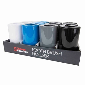 Home Basics Toothbrush Holder toothbrush holder,bathroom cup,bathroom organizer