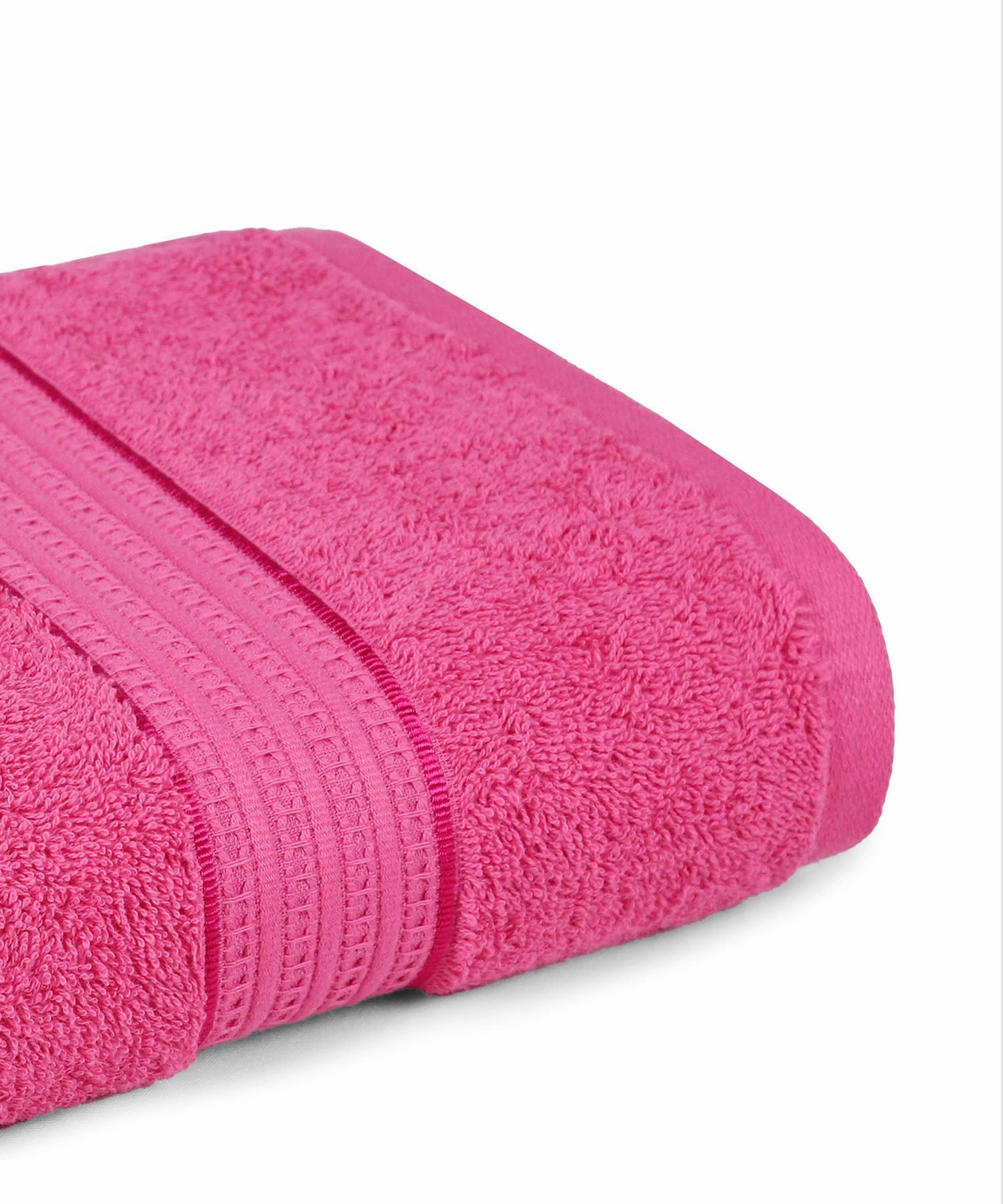 Home Essential Bath Towel,Hot Pink